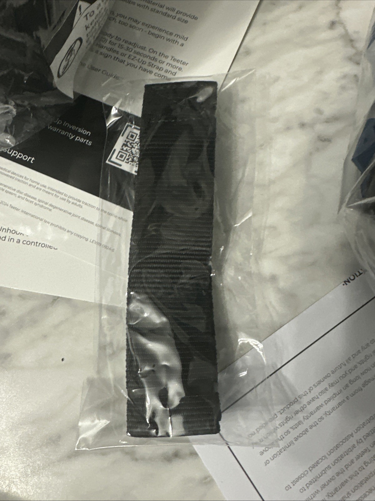 Teeter EZ-Up Gravity Boots for Inversion Decompression Stretching OPEN BOX