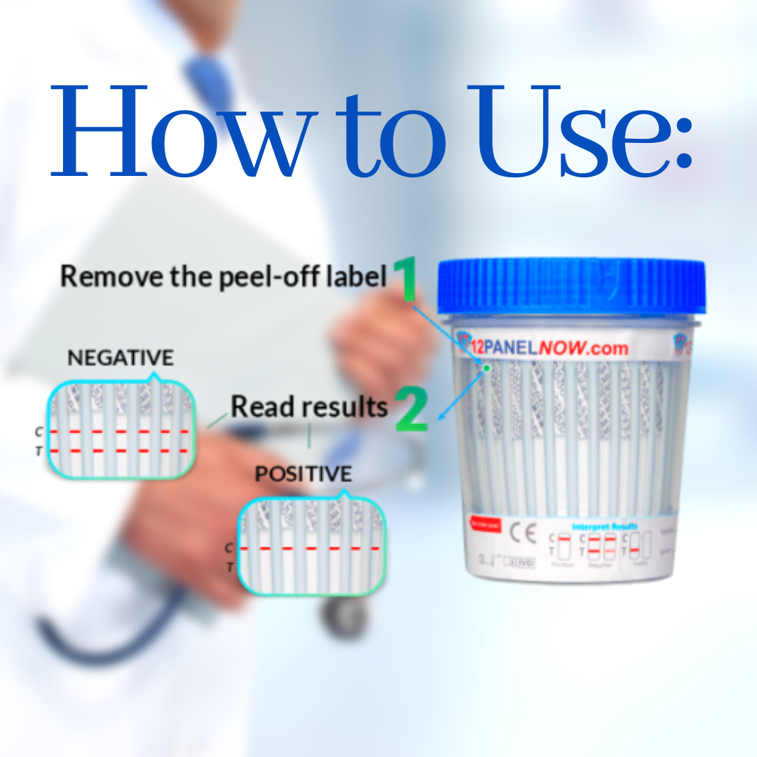 [100 Pack] 15 Panel Instant Urine Drug Test With EtG, FEN, KRA & ADLTX