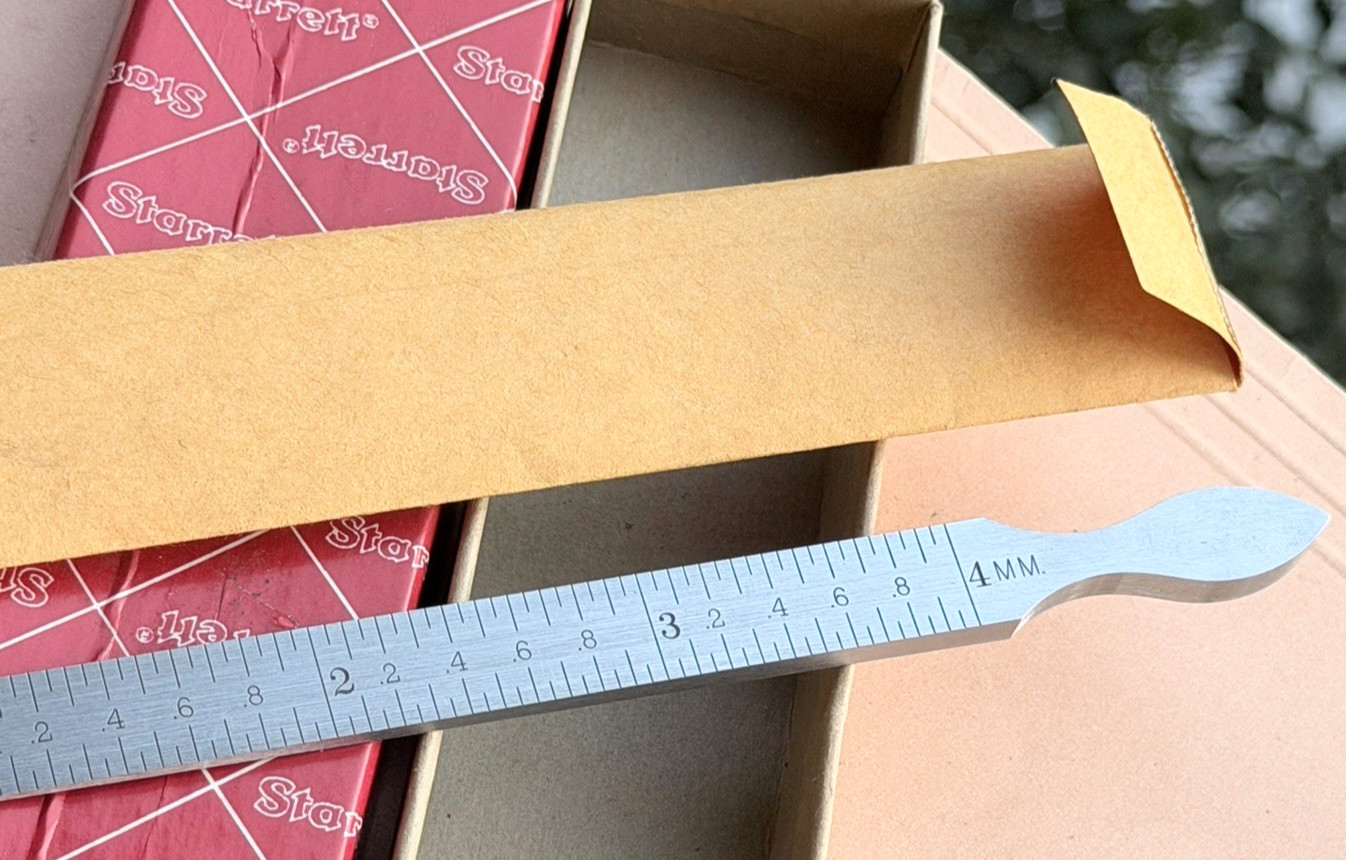 New STARRETT No. 270 Steel Taper Gauge; SAE & Metric. USA Made 🇺🇸!!