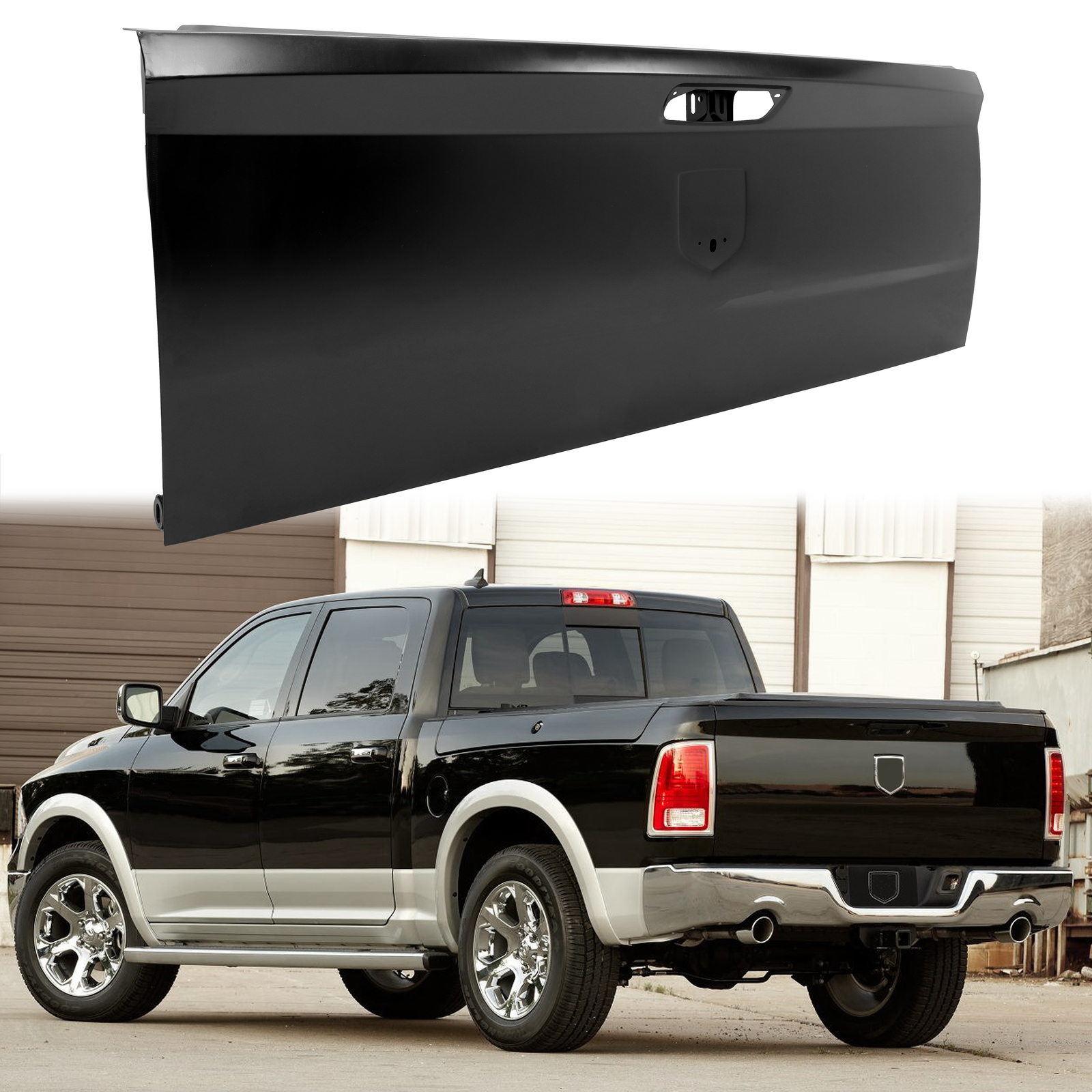 NEW Primed Steel Tailgate for 2010-2018 RAM 1500 2500 3500 Series Pickup 10-18