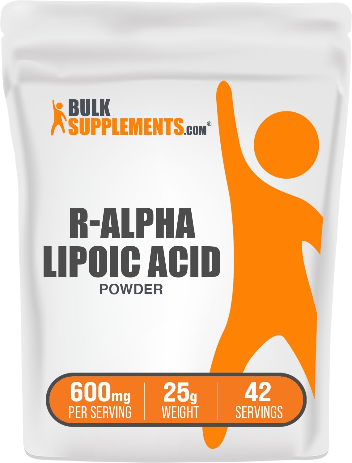 BulkSupplements R-Alpha Lipoic Acid (R-ALA) Powder - 600mg per Serving