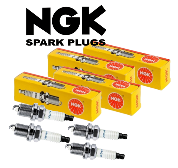 Best Yamaha Banshee Spark Plugs NGK BR8ES 4 Pack Replace OEM Stock Factory Plug