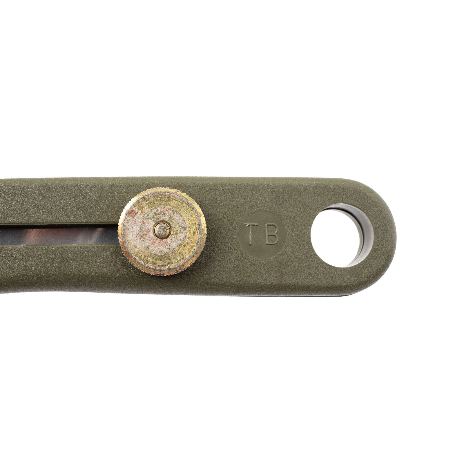 French Army Parachute Knife, 2" Hooked Blade, Emergency Tool, Belt/Rope Cutter