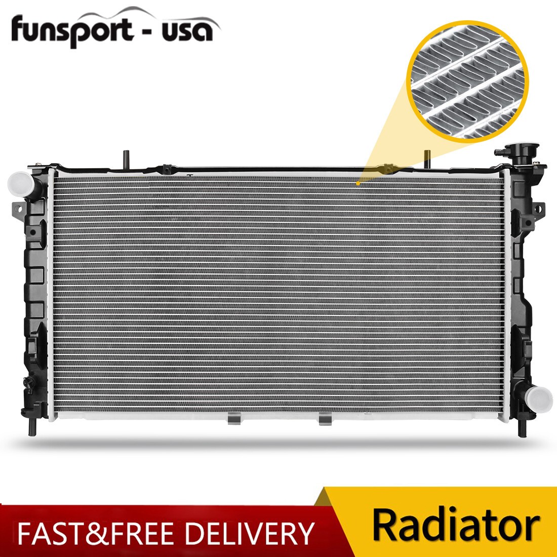 2795 Radiator For 2005-2007 Dodge Grand Caravan Chrysler Town & Country 3.3 3.8L