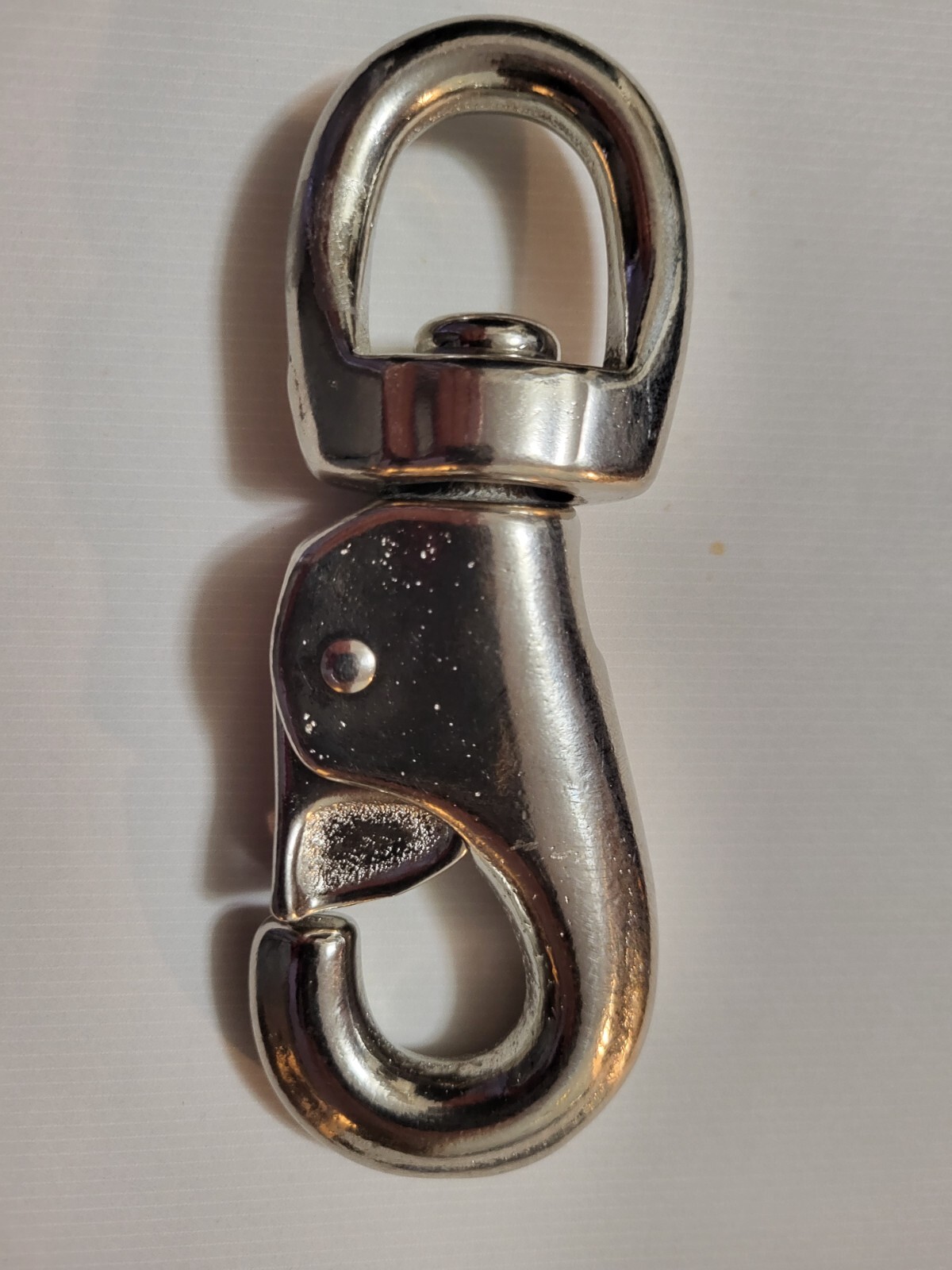 Steel Swivel Eye Bull Snap 5 1/8" Malleable Steel 700 SWL Heavy Duty 1" Eye