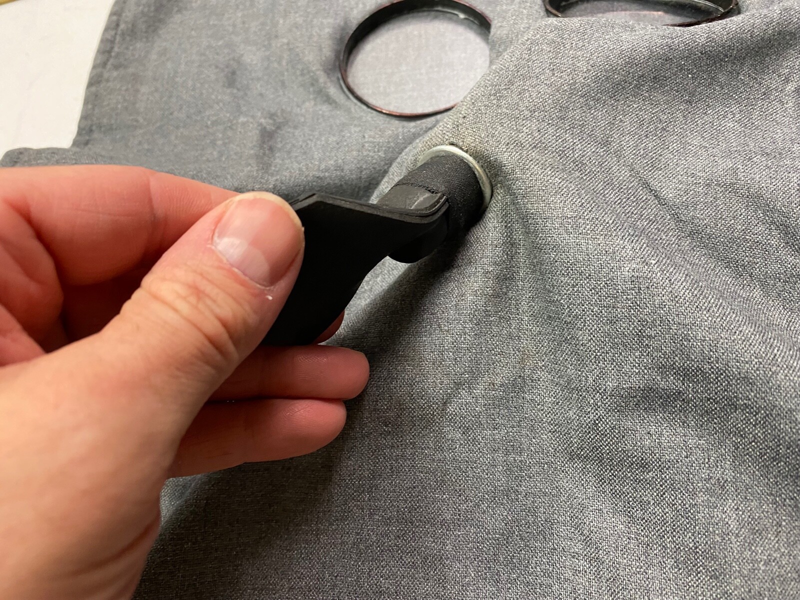 WWI BRITISH GAS SMOKE PH HOOD P HELMET & CARRY BAG