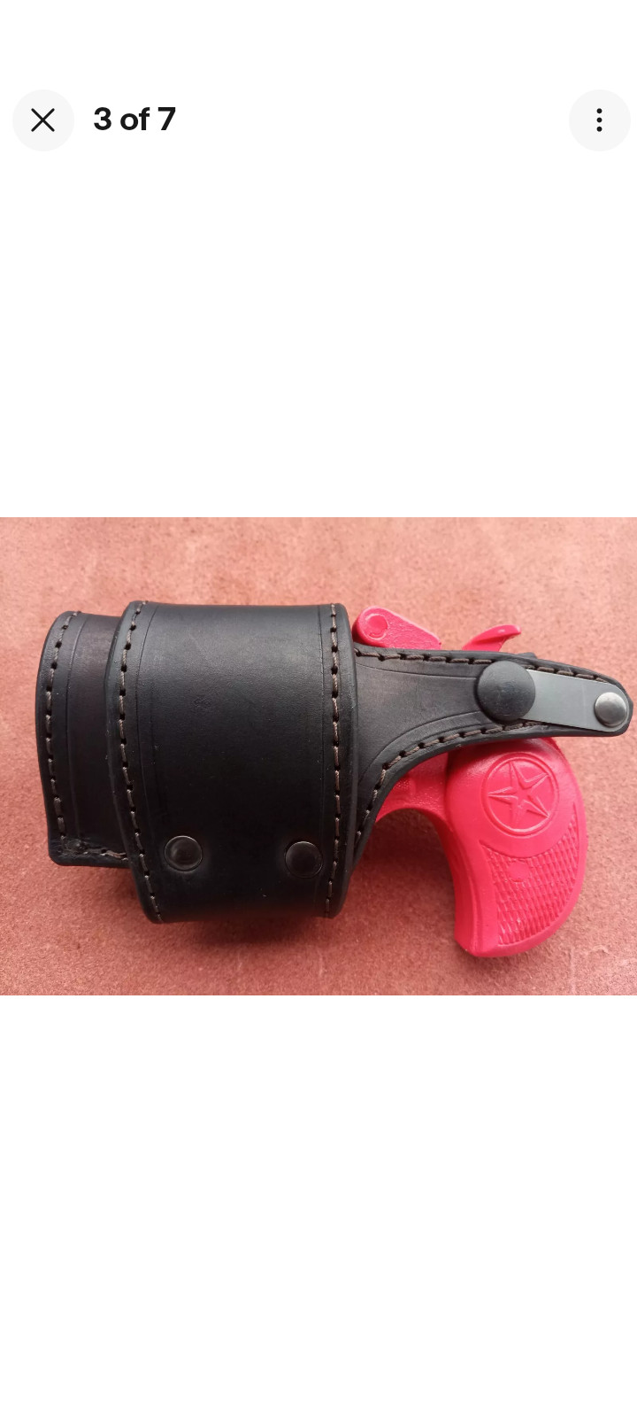Made to Order Bond Arms 45/410 Ammo Loop Leather Cross Draw Driving Holster