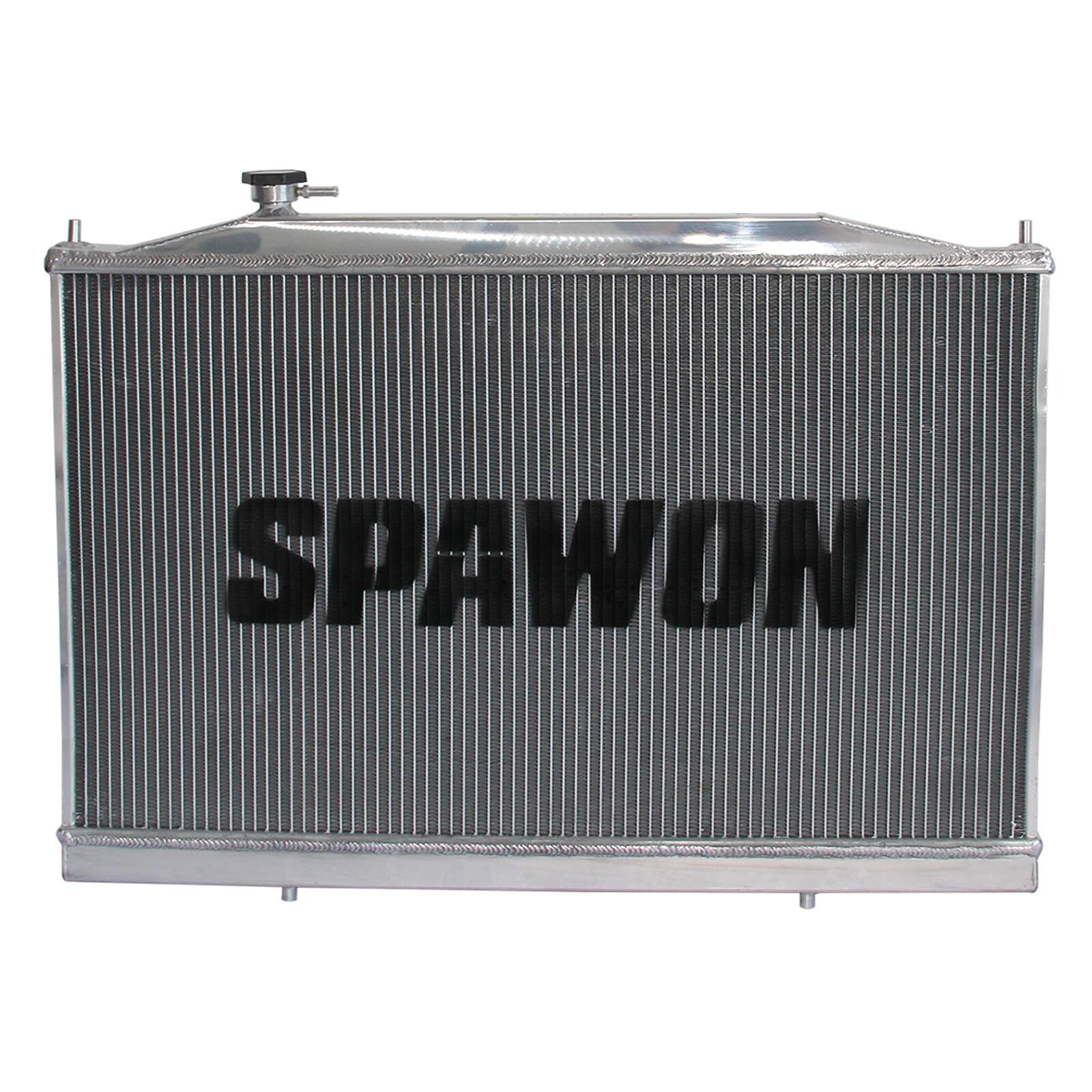 SPAWON Aluminum Radiator For 2011-2017 Honda Odyssey 3.5L V6 3471cc 3 Row AT MT