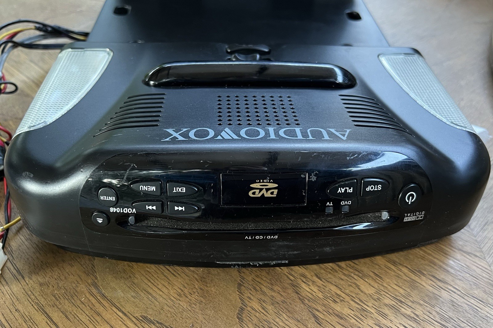 Audiovox VOD1048 10” Overhead Monitor And Dvd Player Universal