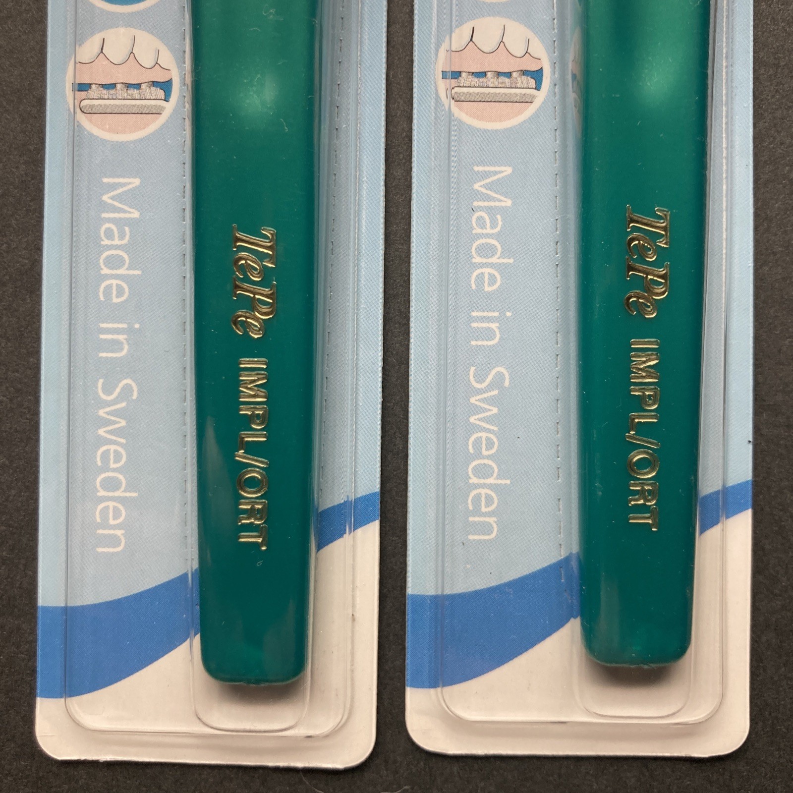 2 PACK TEPE Implant Orthodontic Soft Toothbrush Cleaning Implants & Fixed Braces