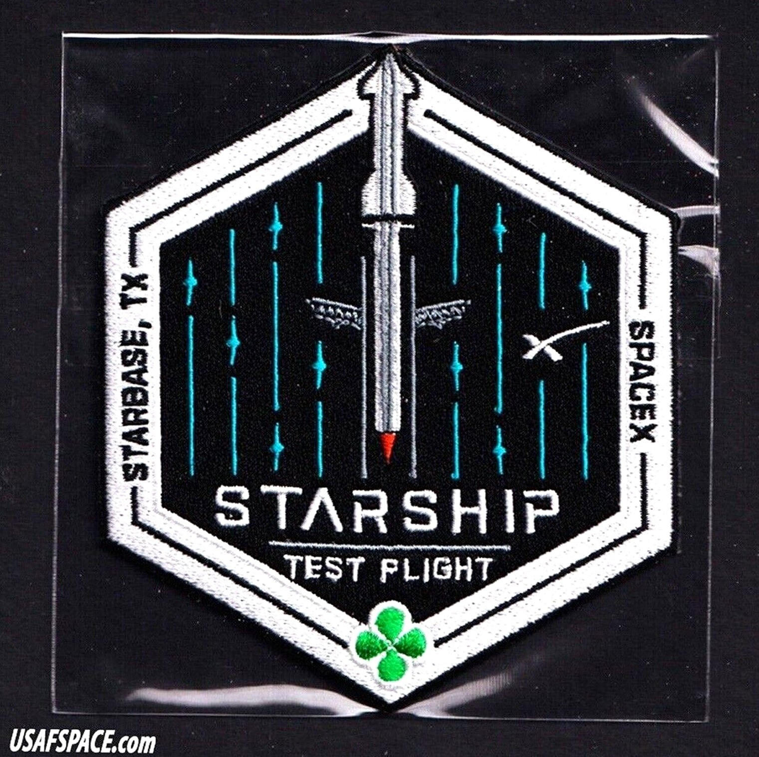 Authentic SPACEX -STARSHIP TEST FLIGHT-SUPER HEAVY- STARBASE, TX- Employee PATCH