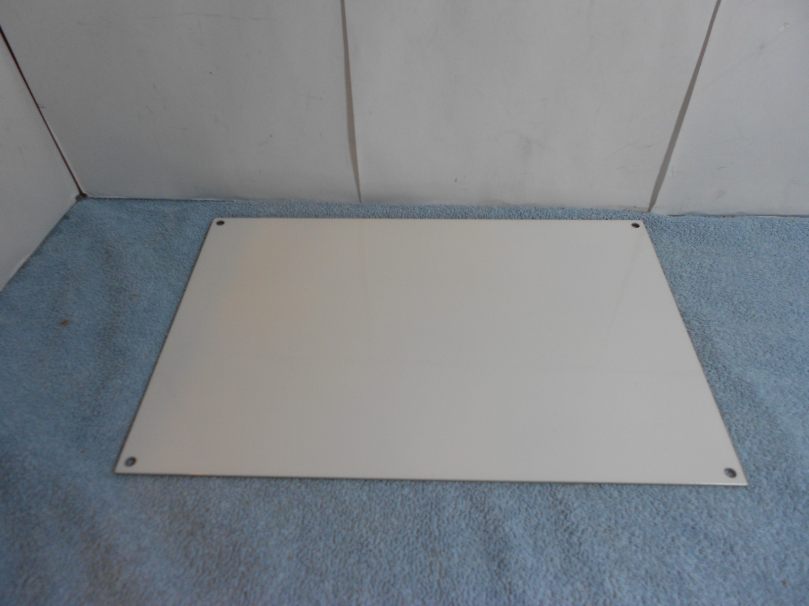 VINTAGE 12x8 in CHEVROLET NEW BEAUTIFUL 1957 CHEVY`S ADV SIGN HEAVY METAL -825 A