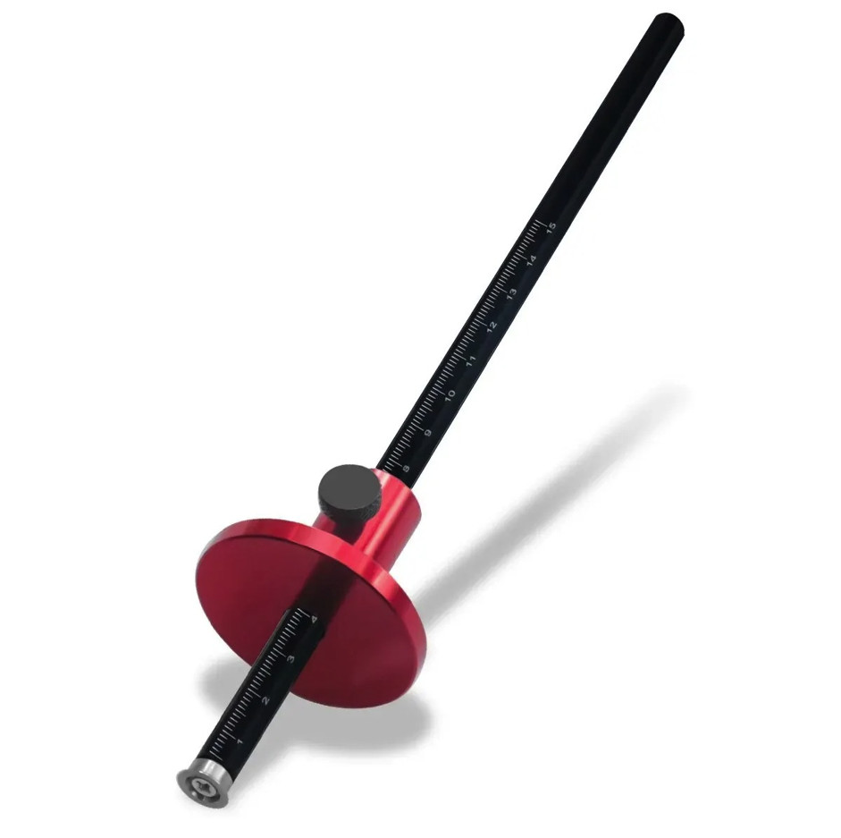 1pc Wheel Marking Gauge Woodworking Scriber Inch MM Measuring Tool - NEW