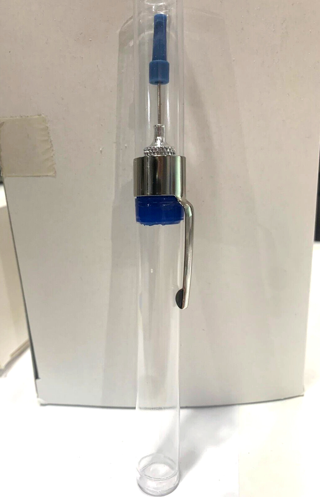 2pc- Refillable Precision Needle PinPoint Oiler(Empty)w/Pocket Clip USA