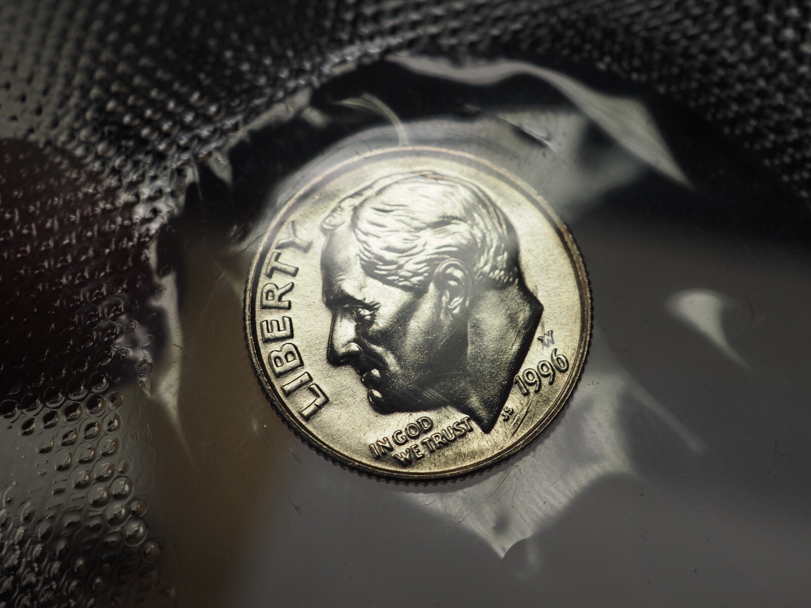 1996 W Roosevelt Dime ~ 50th Anniversary Coin ~ with COA ~ FREE SHIPPING!