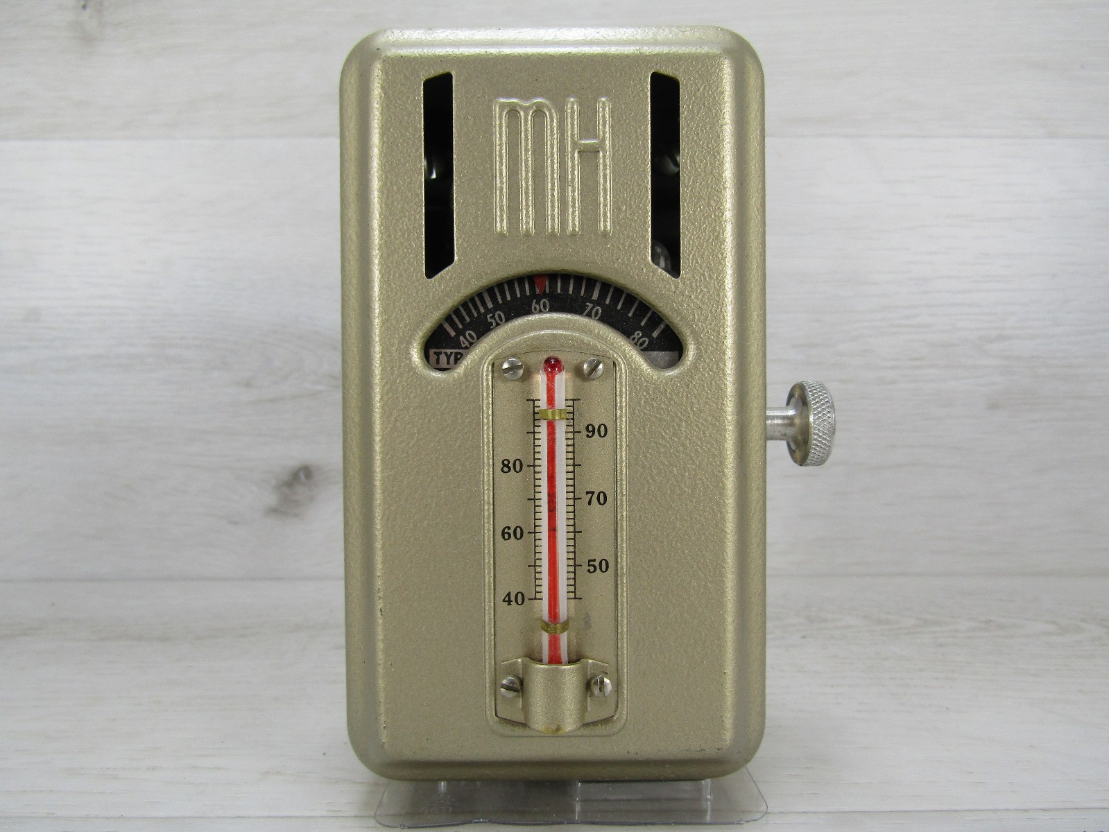Vintage 1940s Art Deco Minneapolis Honeywell MH Wall Thermostat Heat Control