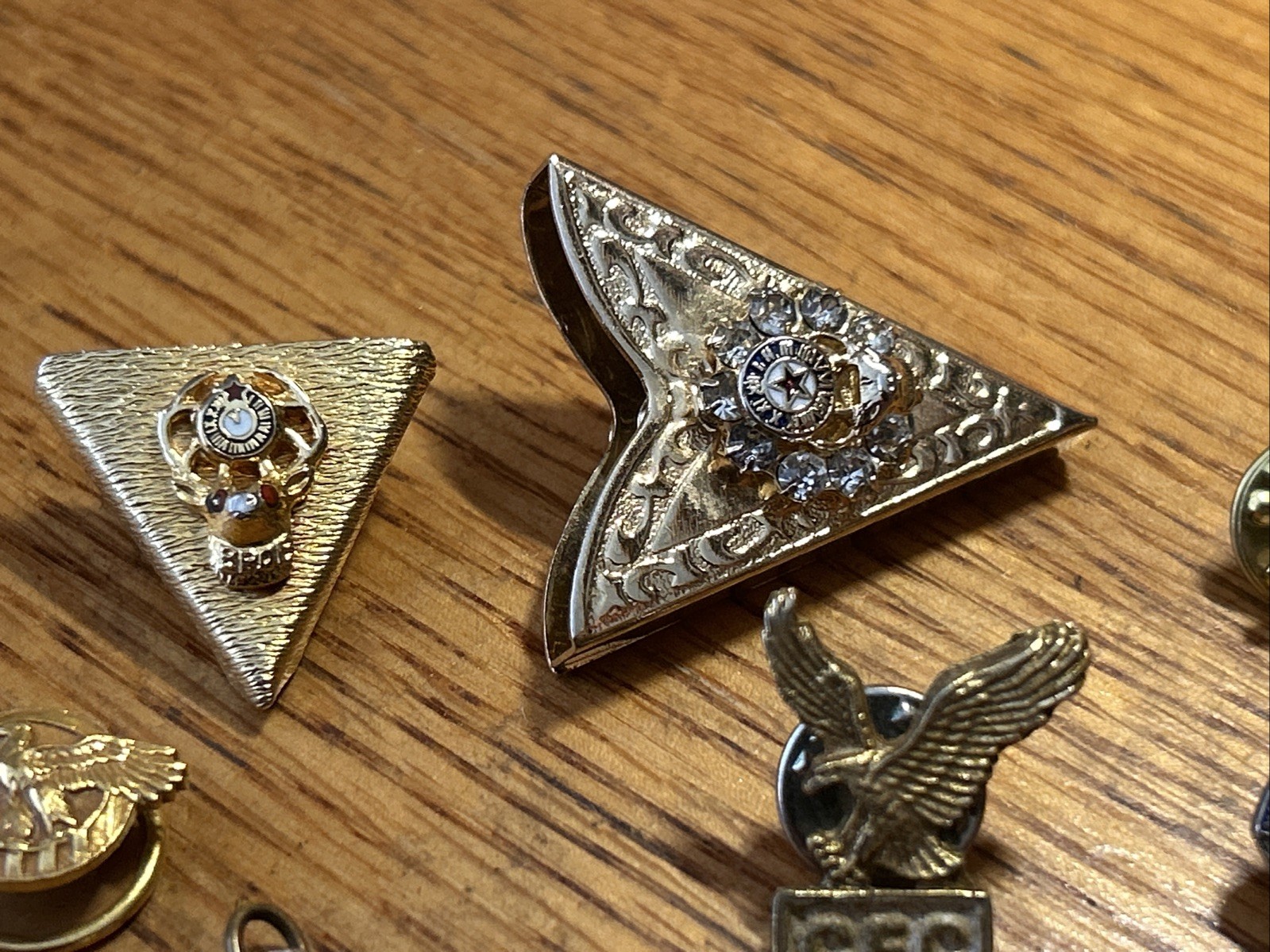 Lot of 15 Fraternal Pins And More