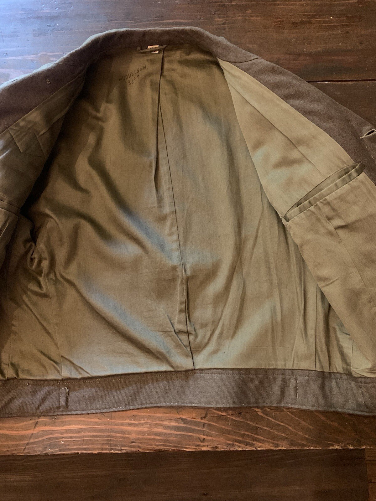 Vintage World War II Army Decorated Wool Jacket