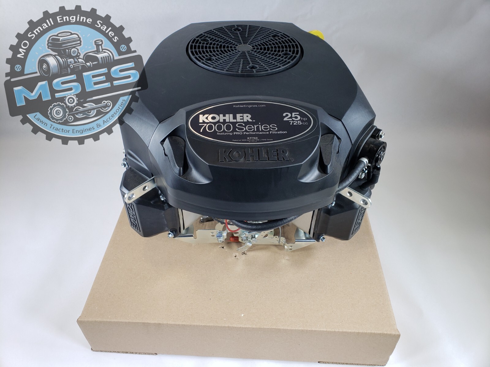 25HP Kohler 7000 Series KT740-3097 - 725CC 1” Dia. x 3-5/32” Keyed Crankshaft