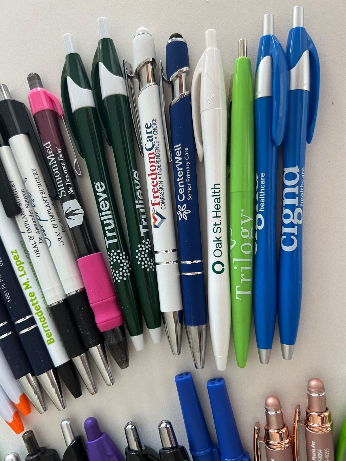 30 Lot Promo PENS Healthcare, Medical Services, Aging,Senior Living,Cigna,Humana
