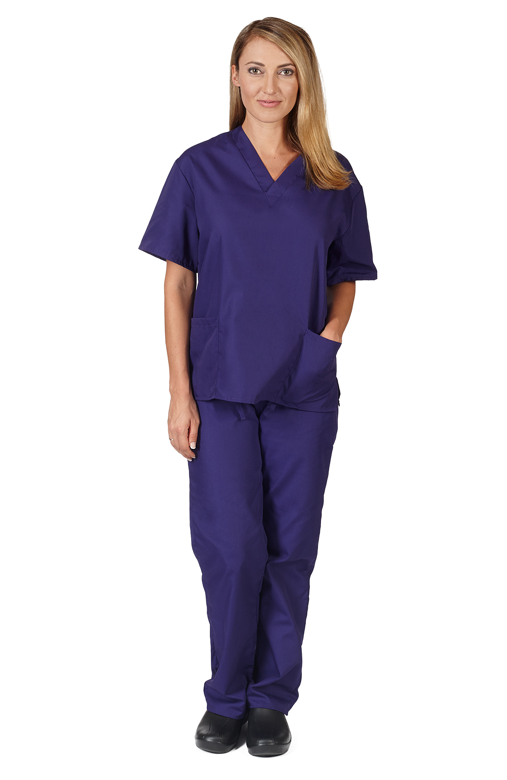 Medical Nursing Scrub Set NATURAL UNIFORMS Men Women Unisex Top Pants BP101
