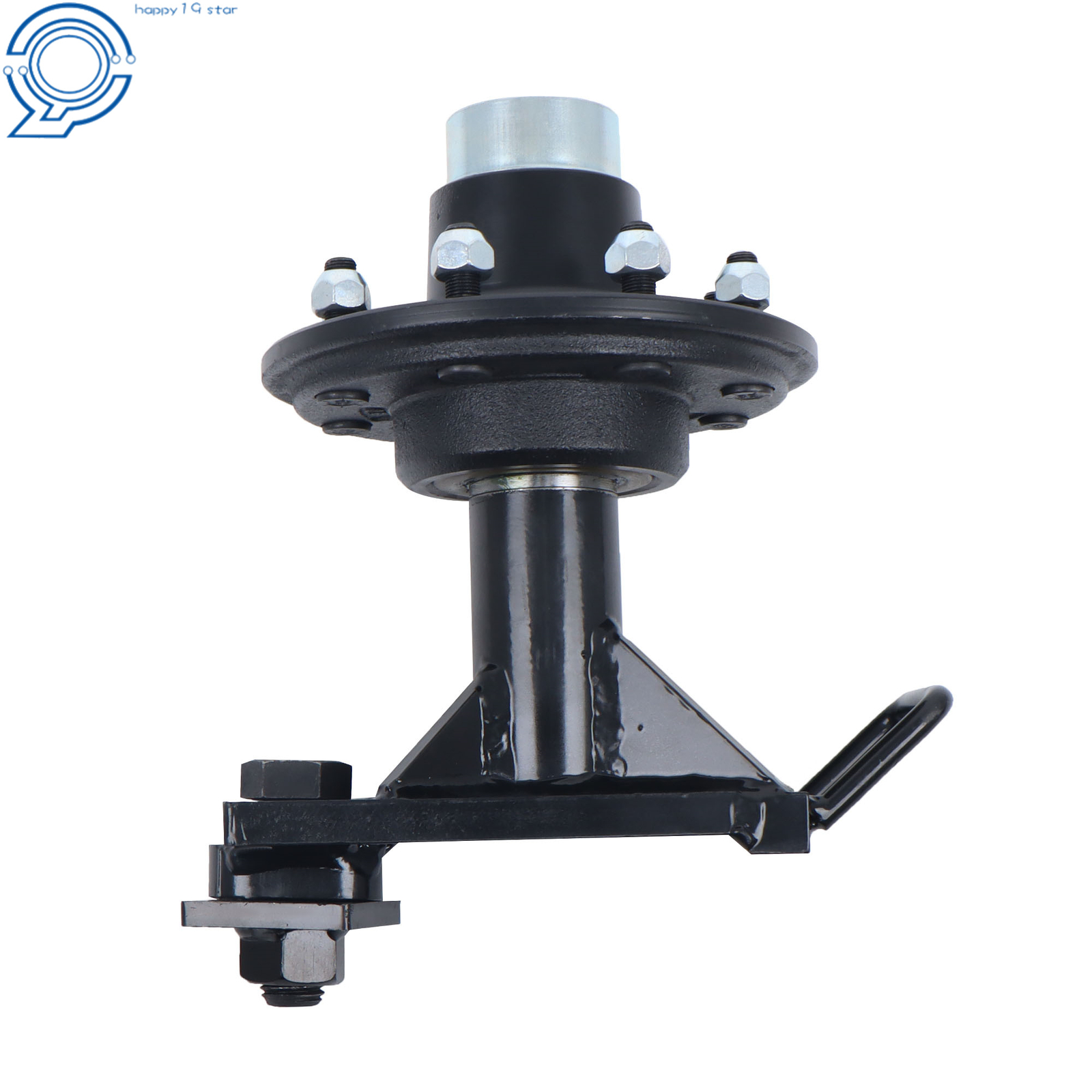 Shipping Container Wheels 8x6.5 Lug Bolt-On Spindle Kit with Handle