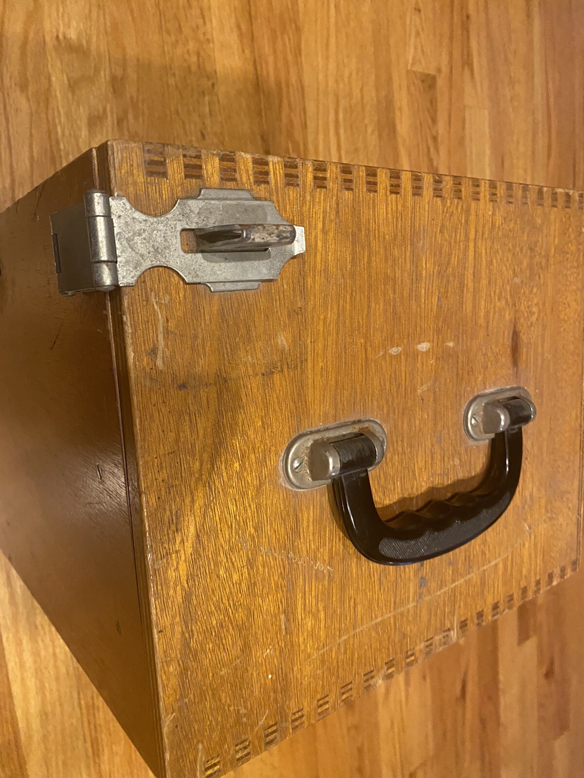 Vintage STEINDORFF BERLIN Binocular Microscope w Accessories & Wooden Case LOOK!