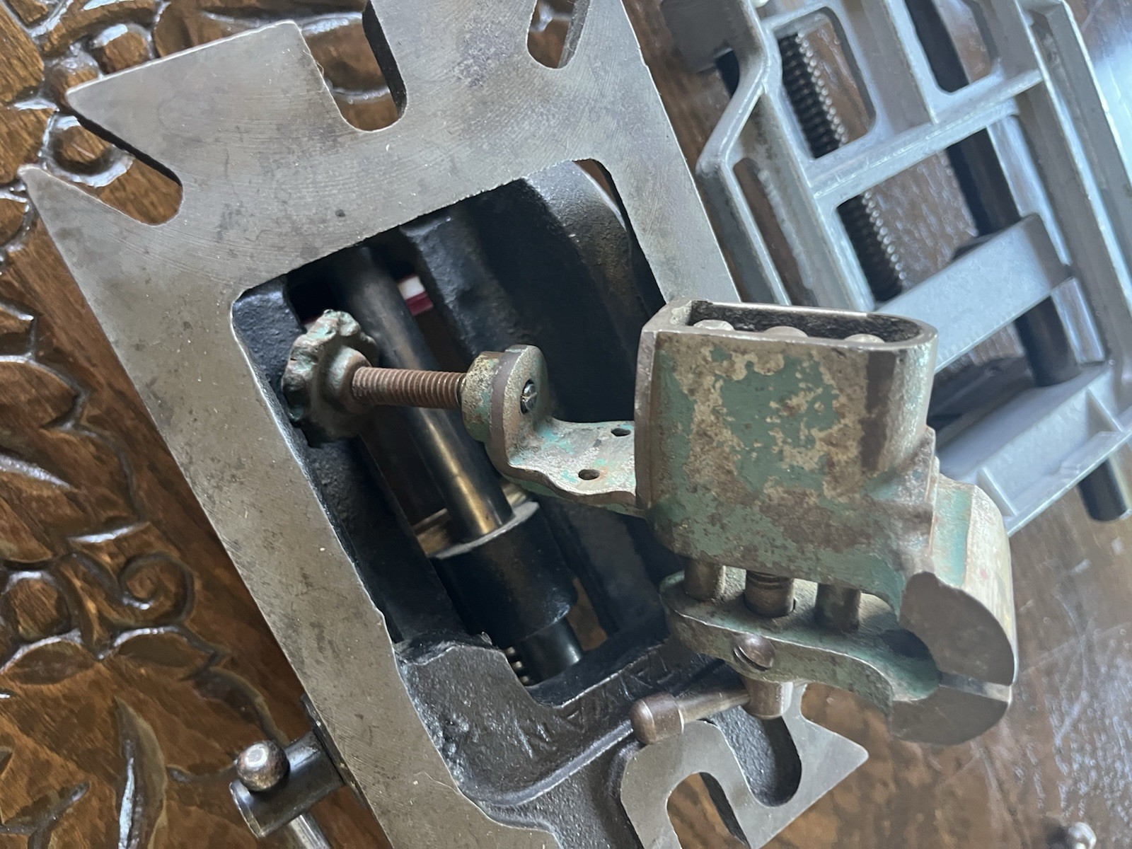 Machinist Vise Lot Tools Bits Yankee 992 USA Lathe