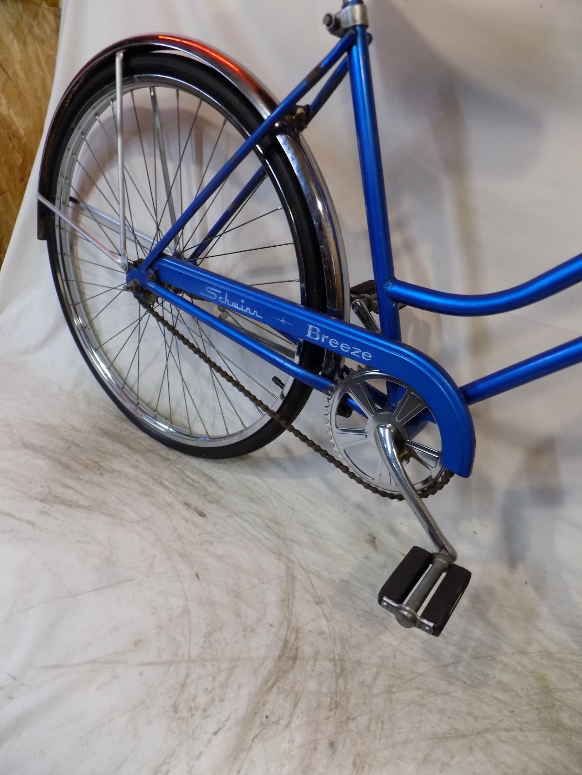 1971 SCHWINN BREEZE VINTAGE ROAD CRUISER BICYCLE COLLEGIATE RACER HOLLYWOOD