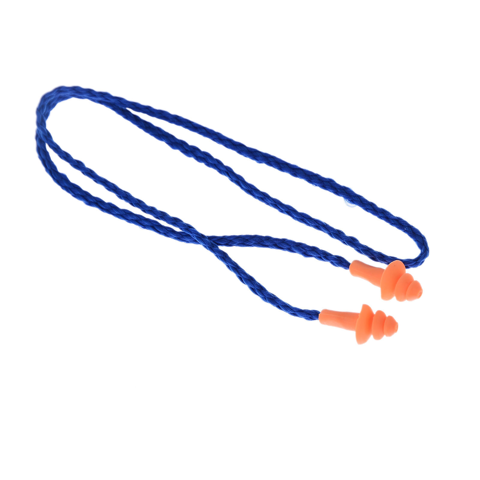 20 Pairs Soft Silicone Corded Ear Plugs Reusable Travel Sleep Noise Earplugs