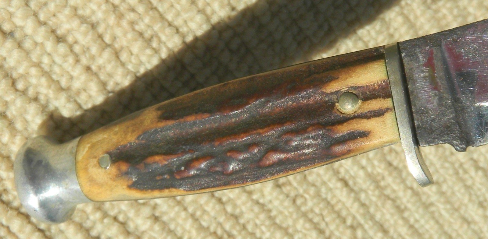 Case Fixed Blade Hunting ,Trapping , Hiking, Camping Knife with Sheath Vintage