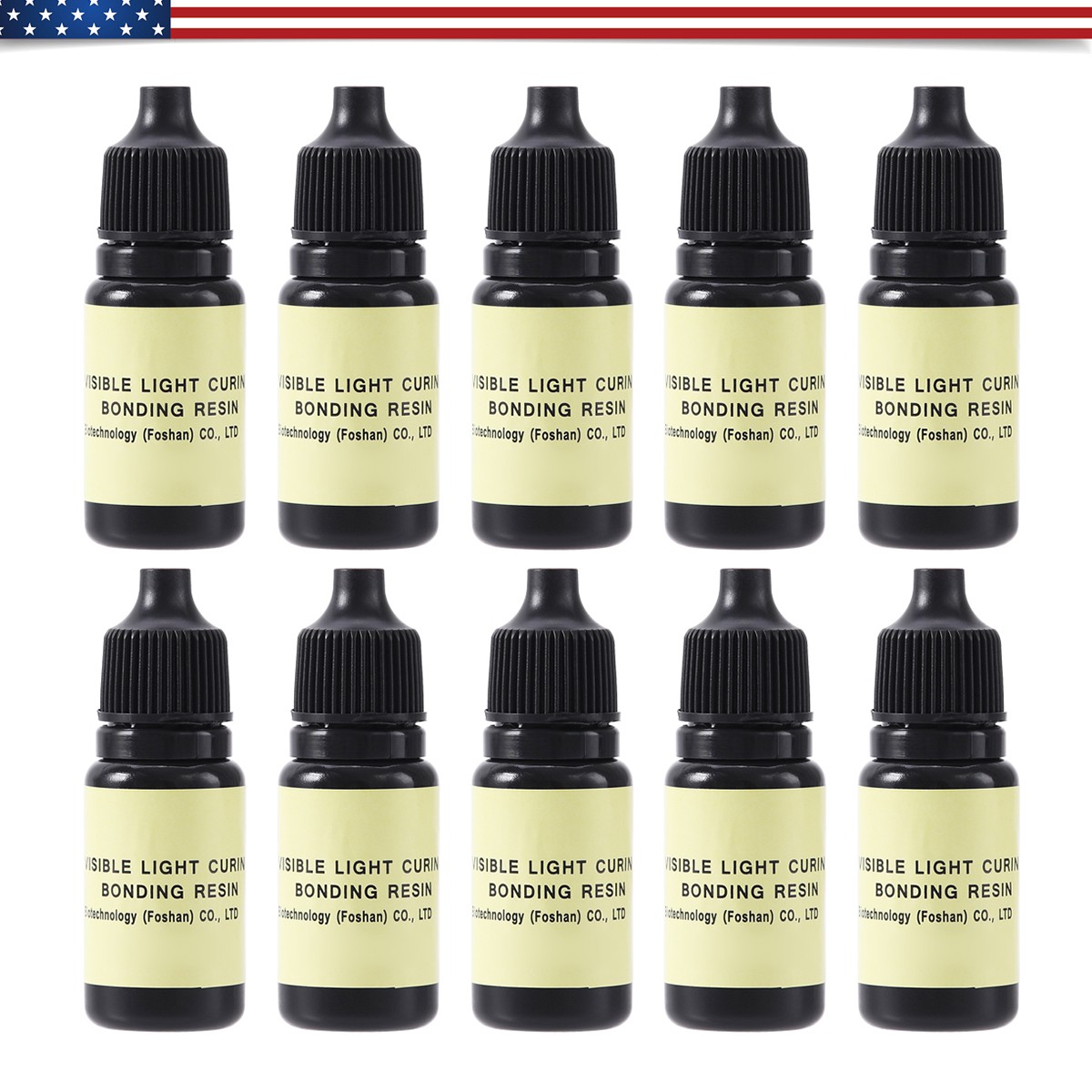 Dental Light Cure One Step Dentin Enamel Resin Bonding Adhesive Bonding Agent US