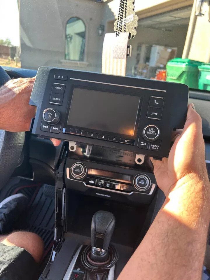 Android 13 Carplay Car Stereo Radio GPS WIFI For Honda Civic 2016-2020 Head Unit