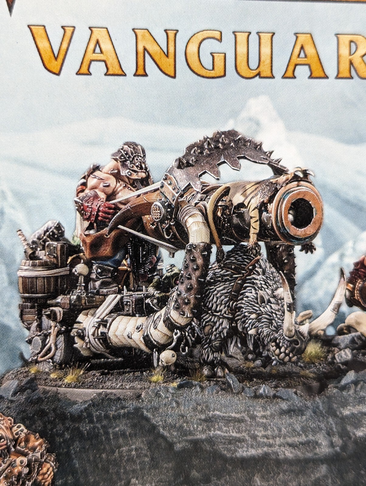 Ogor Ironblaster Gnoblar Scraplauncher, Ogor Mawtribes, GW, AOS