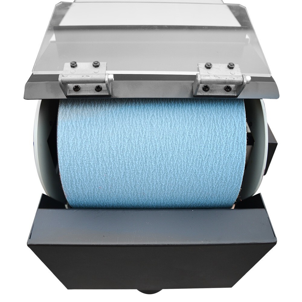 4HP Industrial 8.5" Surface Radius Belt Grinder Sander 2000x220 mm 3300-RPM