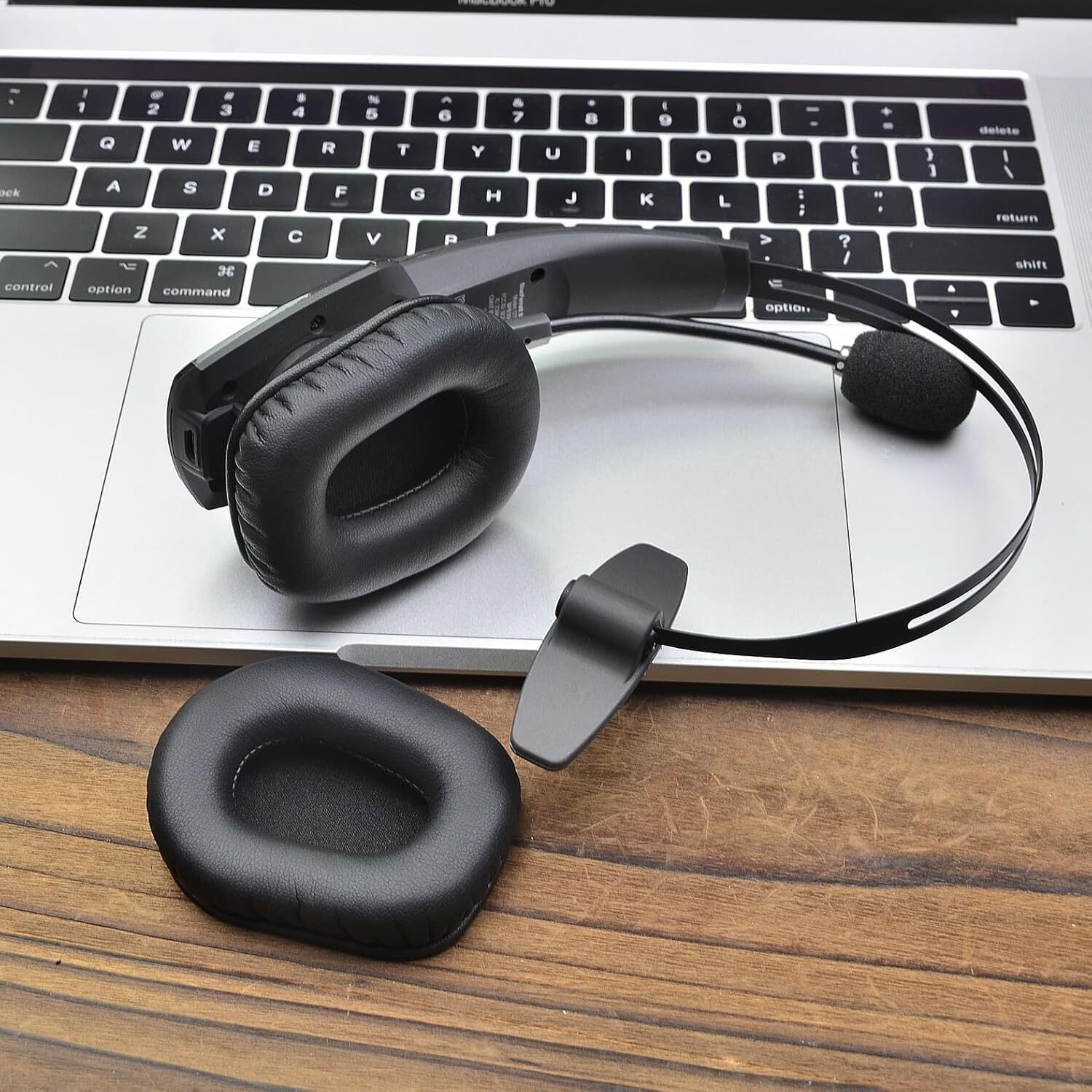 1Pair Ear Pads for Blue Parrot VXi B450XT Headset Replacement Foam Cushion Cover