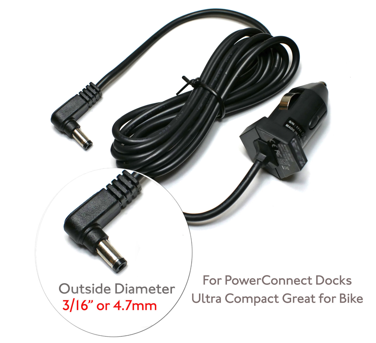 5V Car Charger Power Cord for Sirius XM Radio Sportster Starmate Stratus 7 6 8