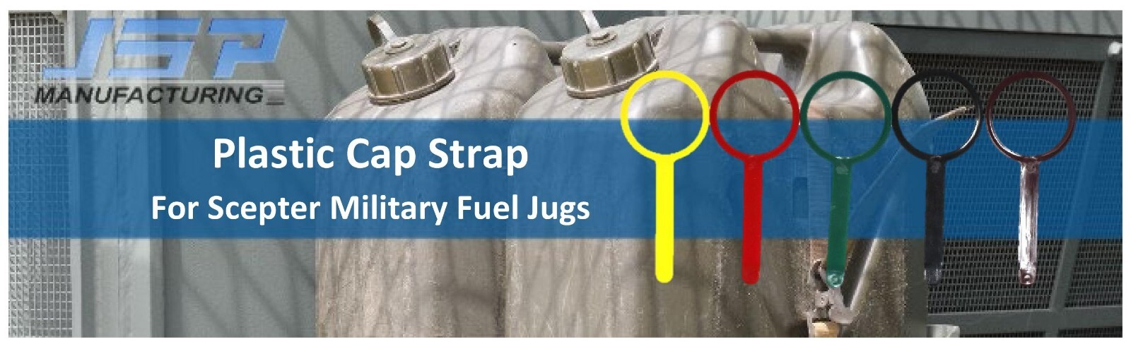 Cap Strap for Scepter MFC Military Fuel Can Can Gas Diesel Kerosene