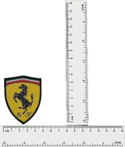 Ferrari Patch Badge Sew on or Iron on patch Highest Quality