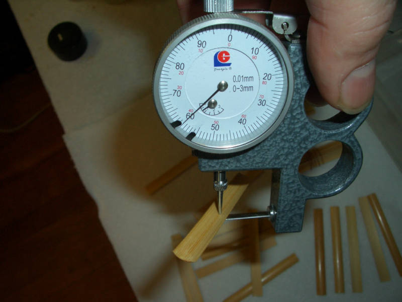 20 Gouged Oboe Reed cane 10.50 Diameter