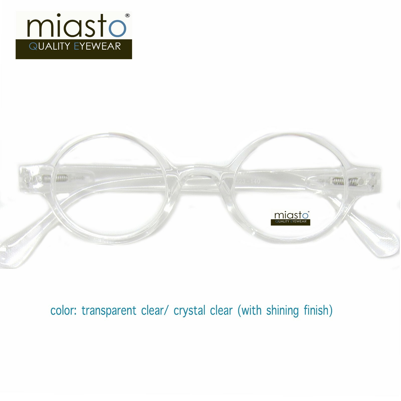 MIASTO "CIAO ITALY" SMALL RETRO ROUND OAVL BOHO READERS READING GLASSES SPECS