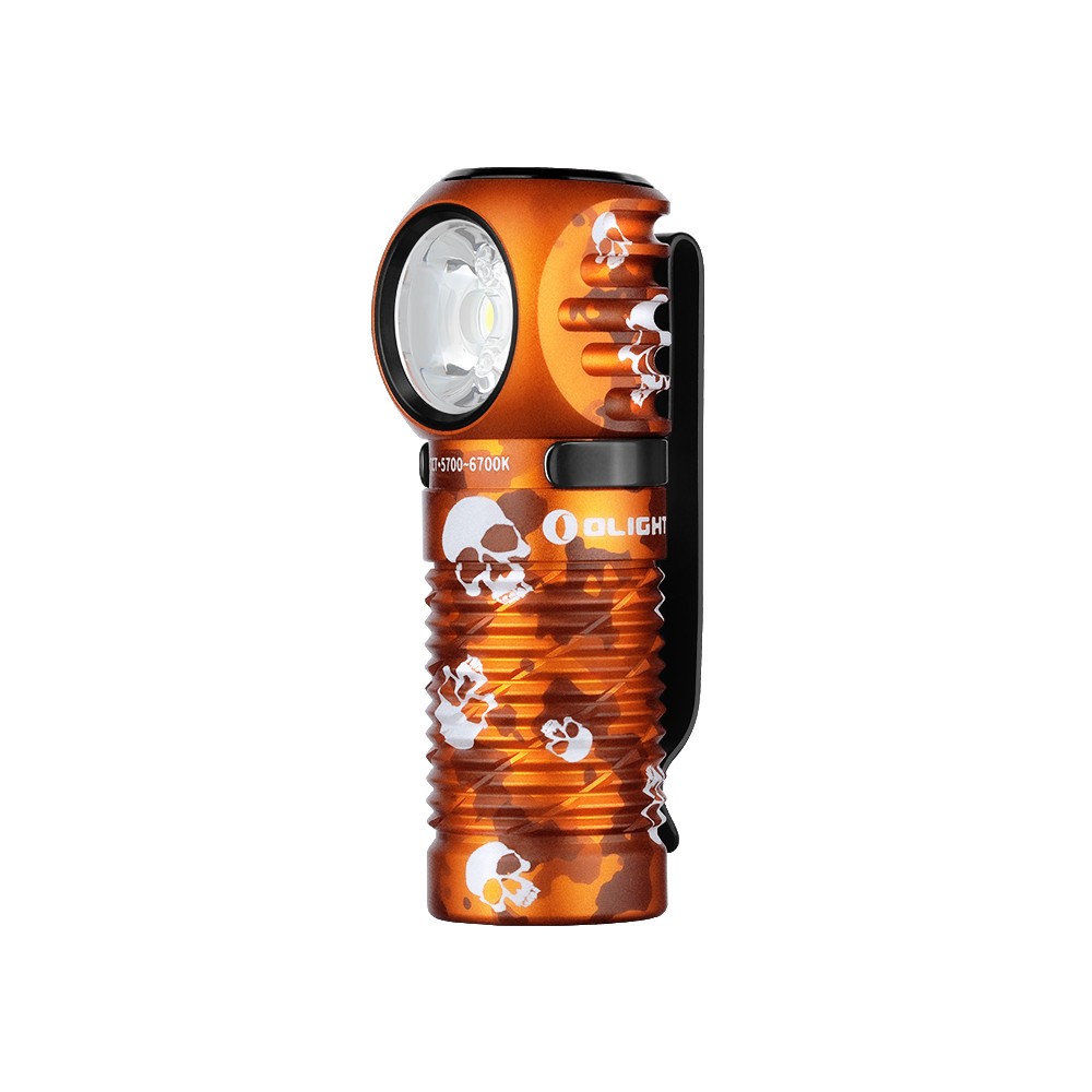 Olight Perun 3 Mini Ghost Blaze CW Headlamp/Flashlight, Red/White Light, 1250 L