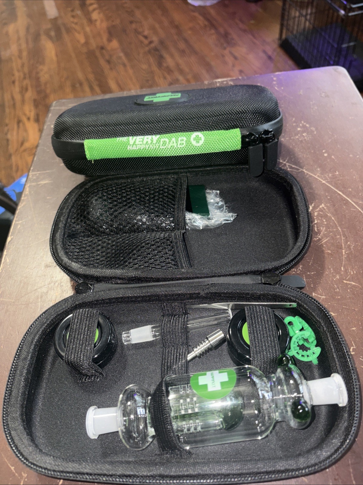 HAPPY DAB KIT GREEN & BLACK NEW WITHOUT TGS Free Shipping