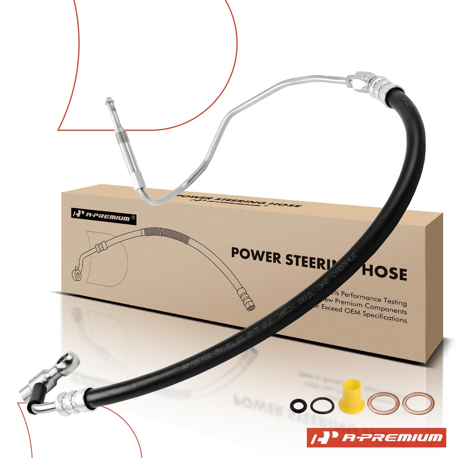 A-Premium Power Steering Pressure Line Hose Assembly for Nissan Titan Armada