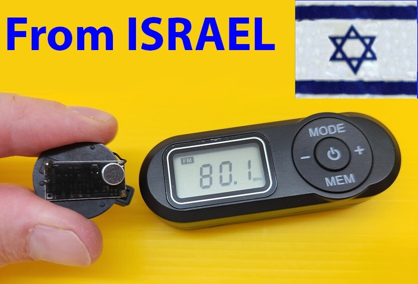 SET Micro Spy Bug operating outside FM broadcasting area and special FM receiver