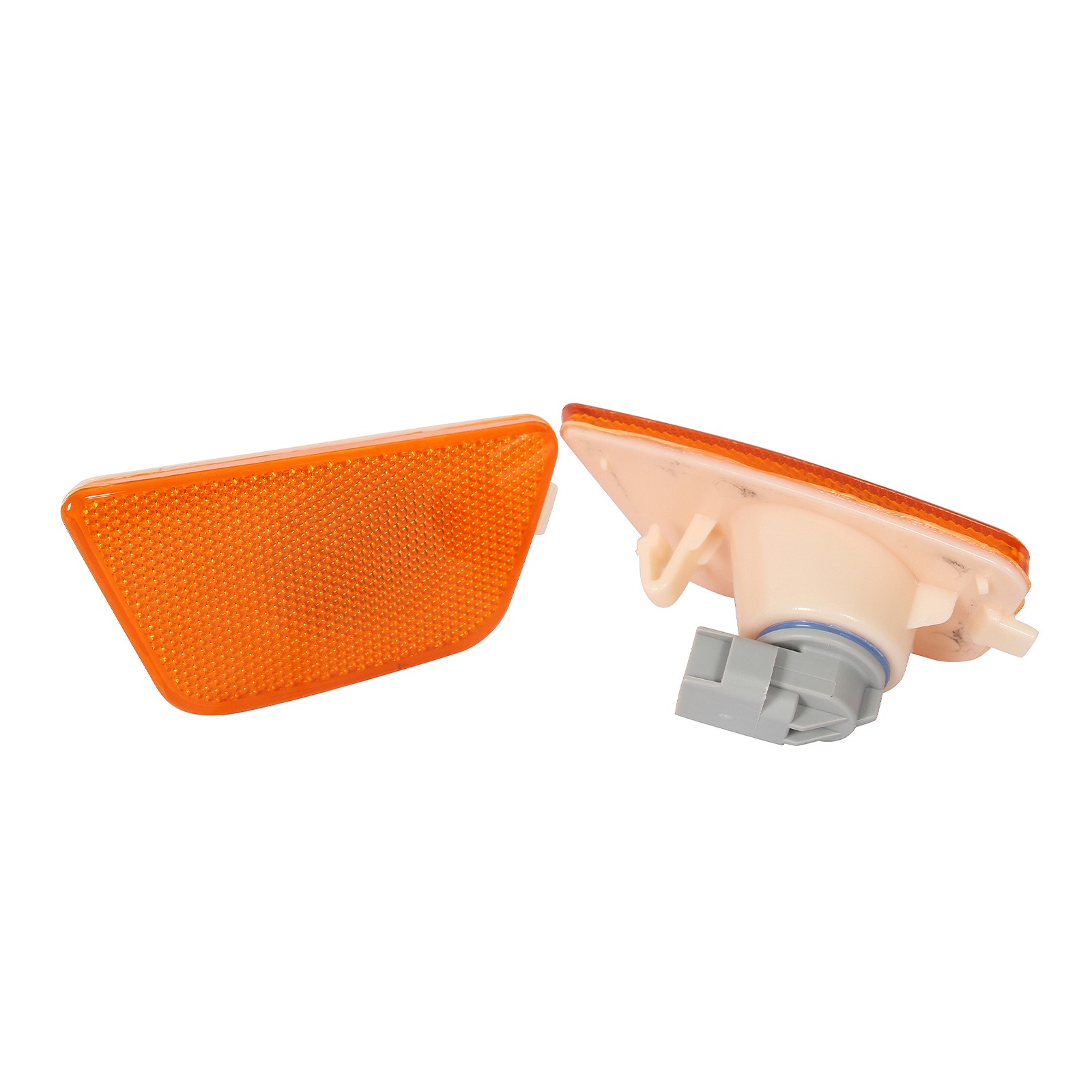 Front Bumper Side Marker Light Reflector Yellow For Chevrolet Cruze 2011-2015