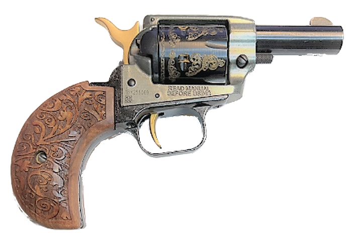 "Maverick" Birdshead Heritage Arms Rough Rider 6 Shot Grips Bird head model