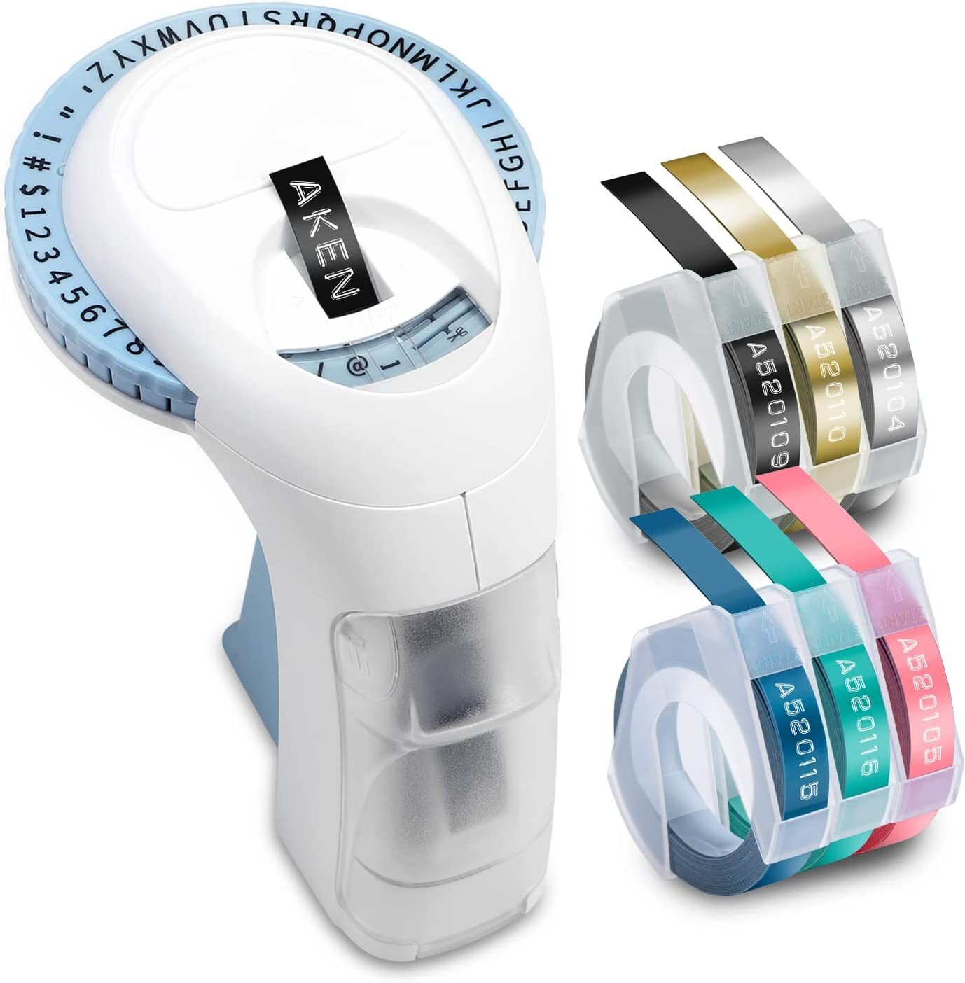 DYMO Embossing Label Maker with 6 DYMO Label Tapes | Organizer Xpress, Pro Label