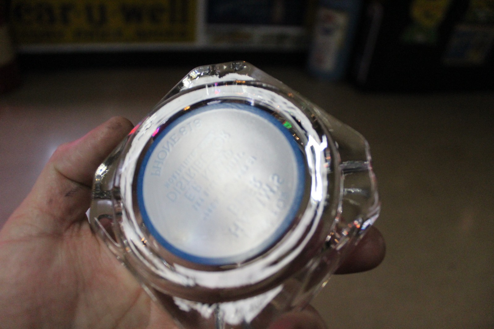 SCARCE 1950s HAMM'S BEER GLASS BAR ASHTRAY KUMP DRINK NORTHFIELD MINNESOTA BREW