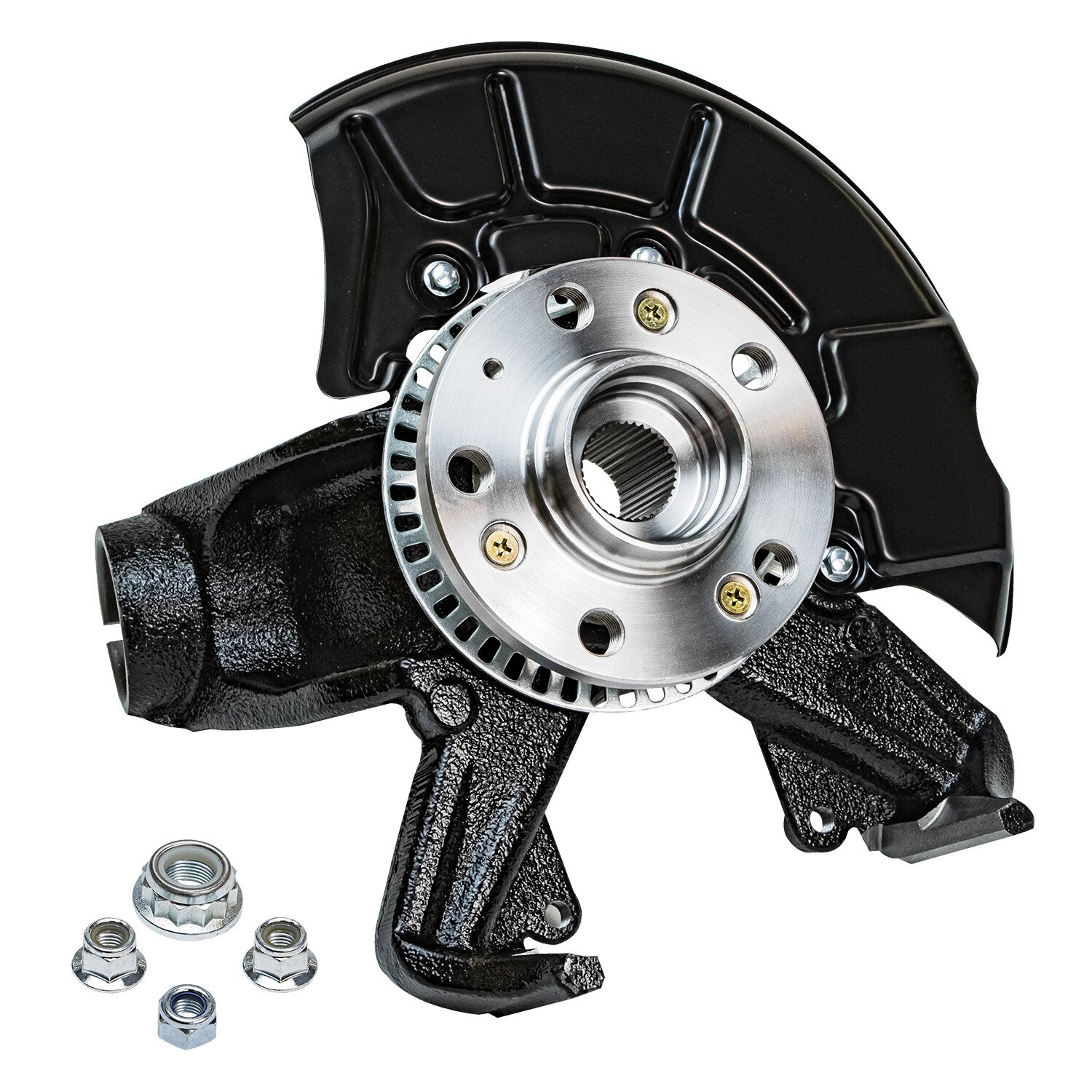 Front Steering Knuckles and Wheel Hub Bearings for Volkswagen Beetle Golf Jetta